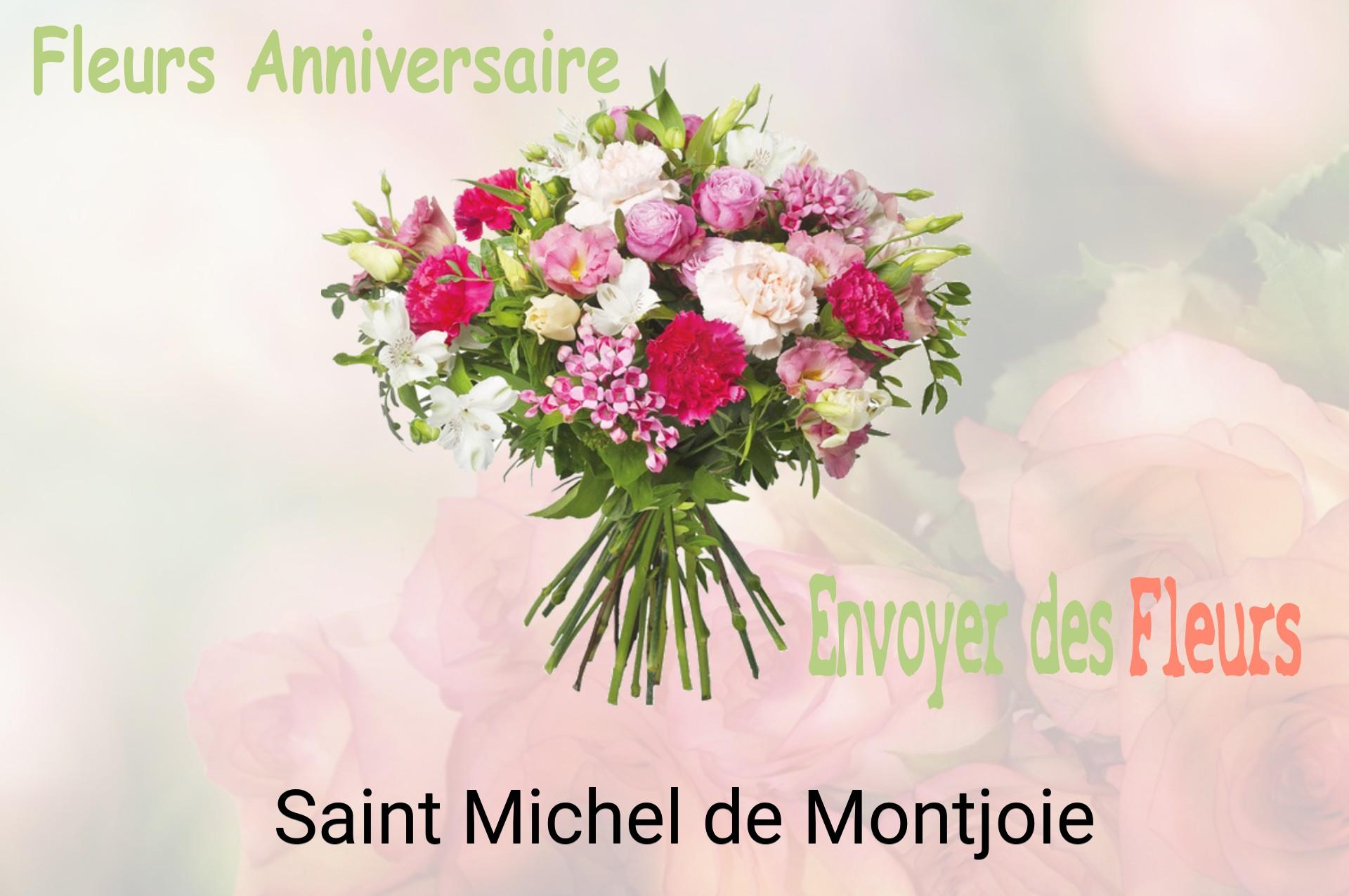 Bouquet de fleurs d’anniversaire livré à Saint-Michel-de-Montjoie
