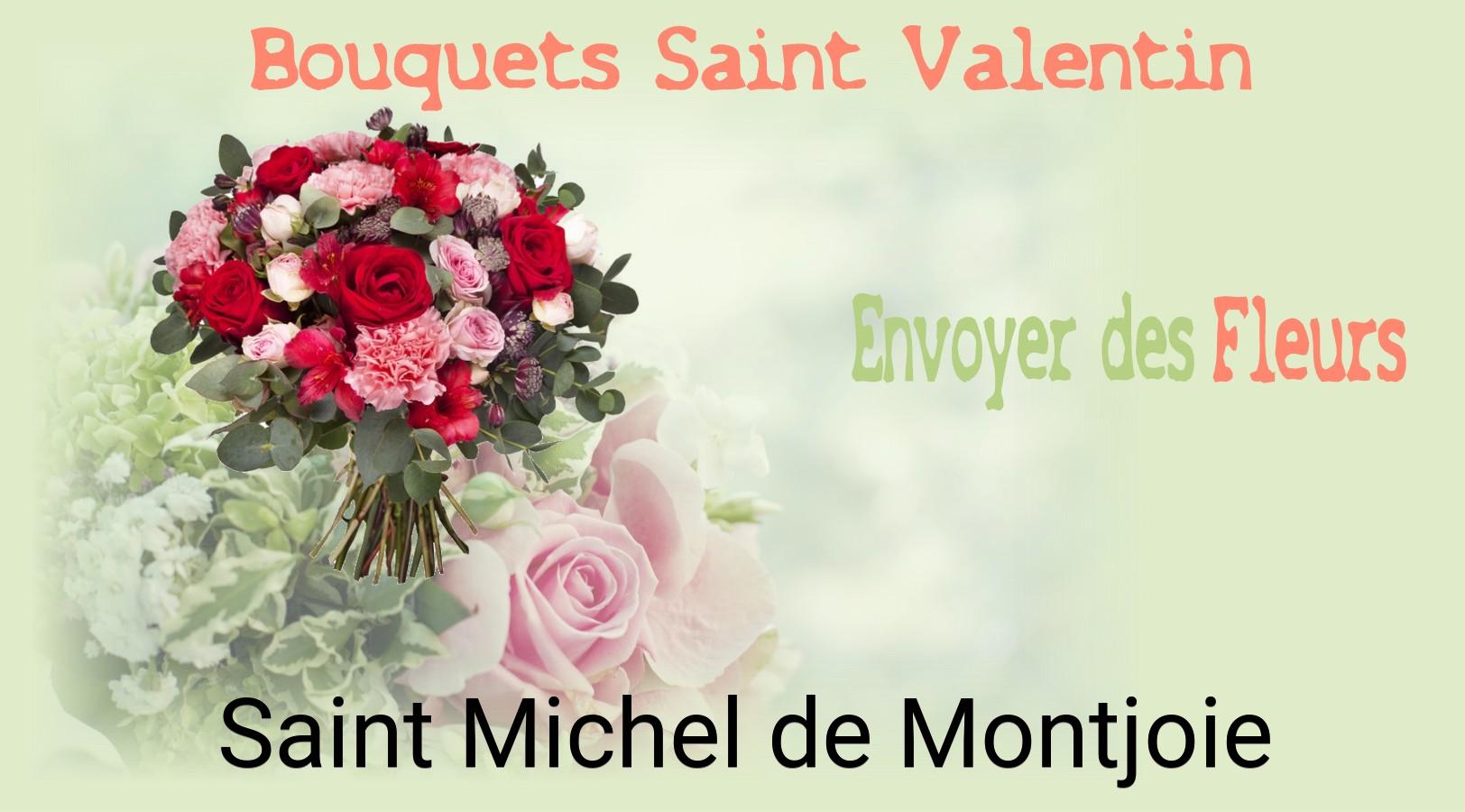 Roses de Saint-Valentin livrées à Saint-Michel-de-Montjoie